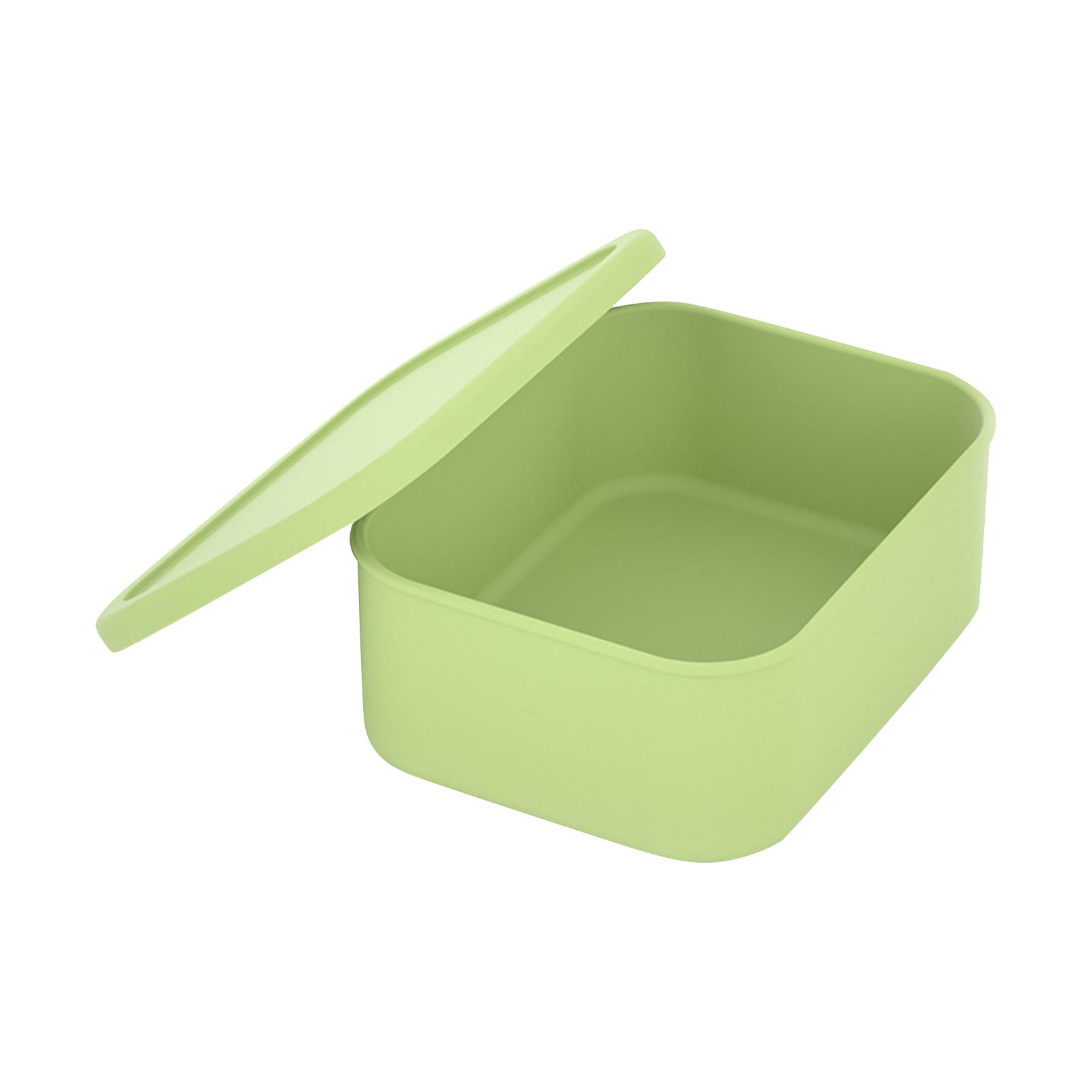 

Silicone Food Container,Microwave & Dishwasher Safe, Temperature Resistant (-40°C To 230°C), Food Storage For , Dips, Snacks One Size
