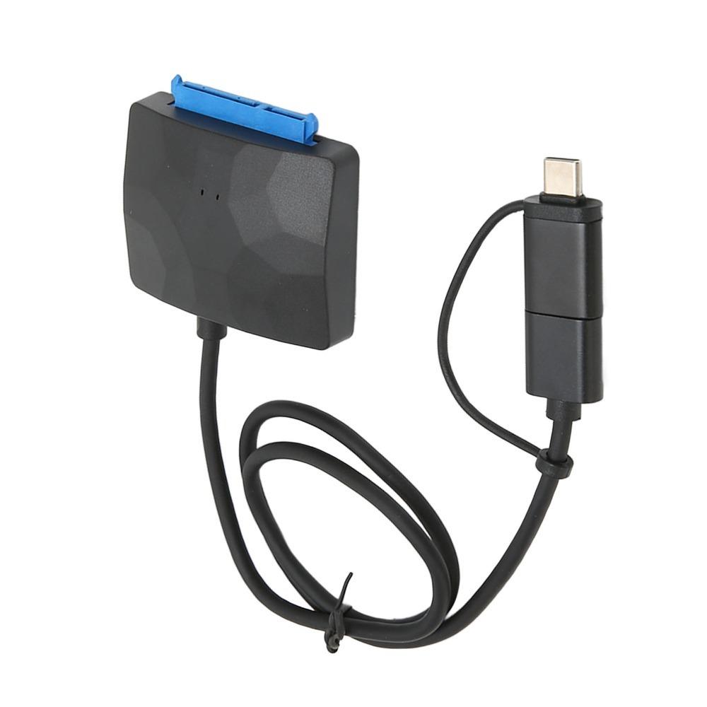 5Gbps USB Type C 3.0 to SATA Cord for 2.5 3.5 Inch HDD HDD Adapter Cable for Game Console