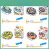 Conjunto de Brinquedos Beyblade Burst Empolgante Com Lançadores Para Batalhas Épicas e Diversão Multijogador