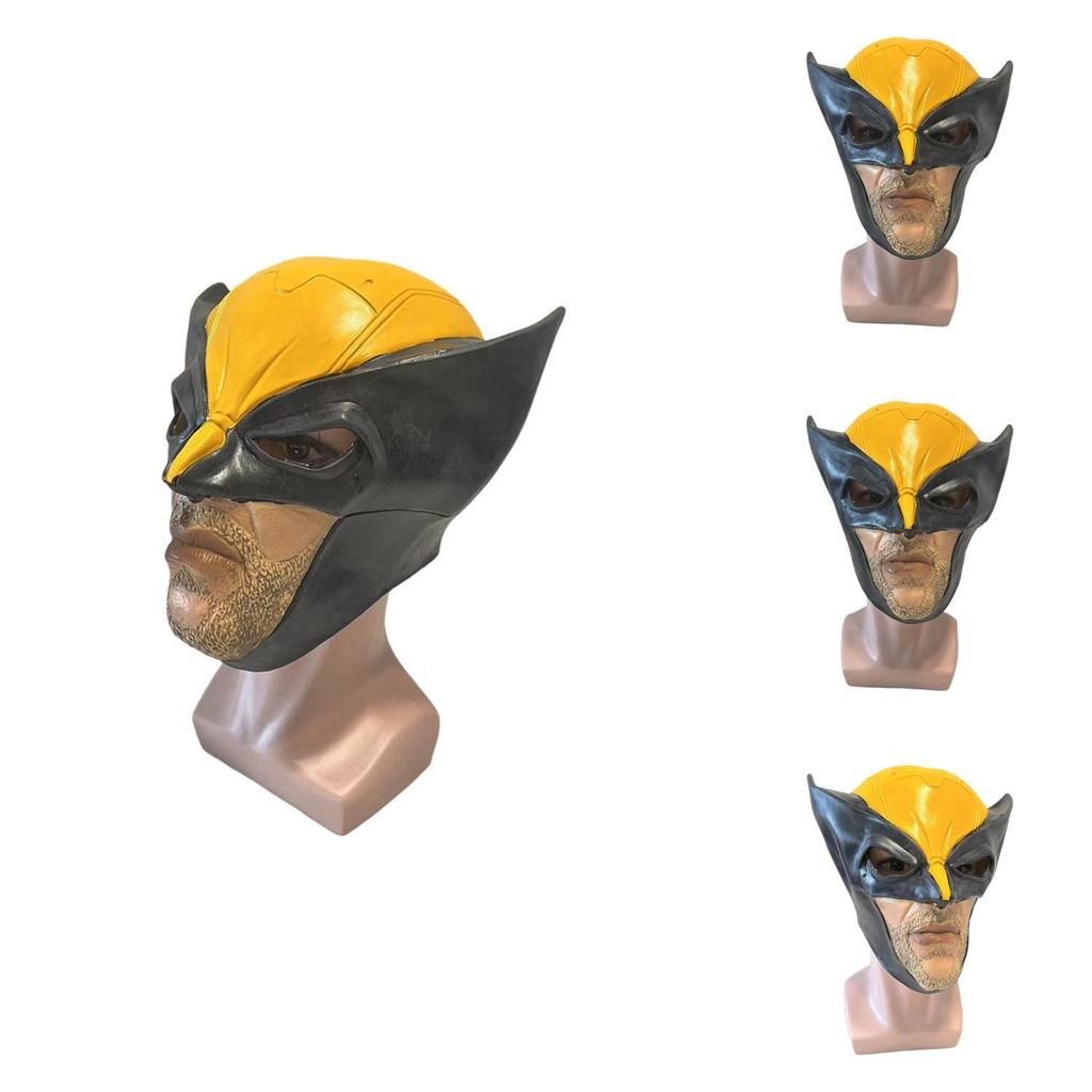 Wolverine Cosplay Mask Resin Material Halloween Costume Prop For Marvel Fans