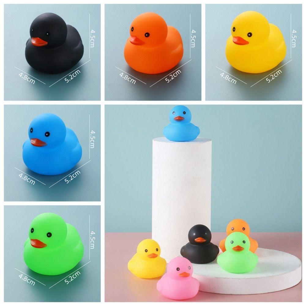 3PCS Yellow Duck Floating Duck Squeeze Sound Toy Floating Little Yellow Duck Water Toy  Toy for Kid
