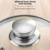 Durable Stainless Steel Pot Lid Holding Lifting Handle Heat Resistant Pan Lid Grip Replacement Knob Cookware Parts