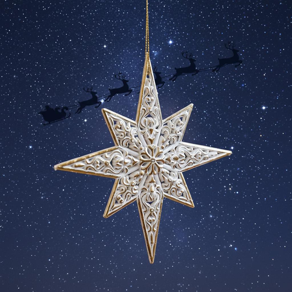 White Gold Christmas Tree Decoration Plastic Snowflake Pendant Cartoon Elk Conch Christmas Hanging Ornament For Home Decorations