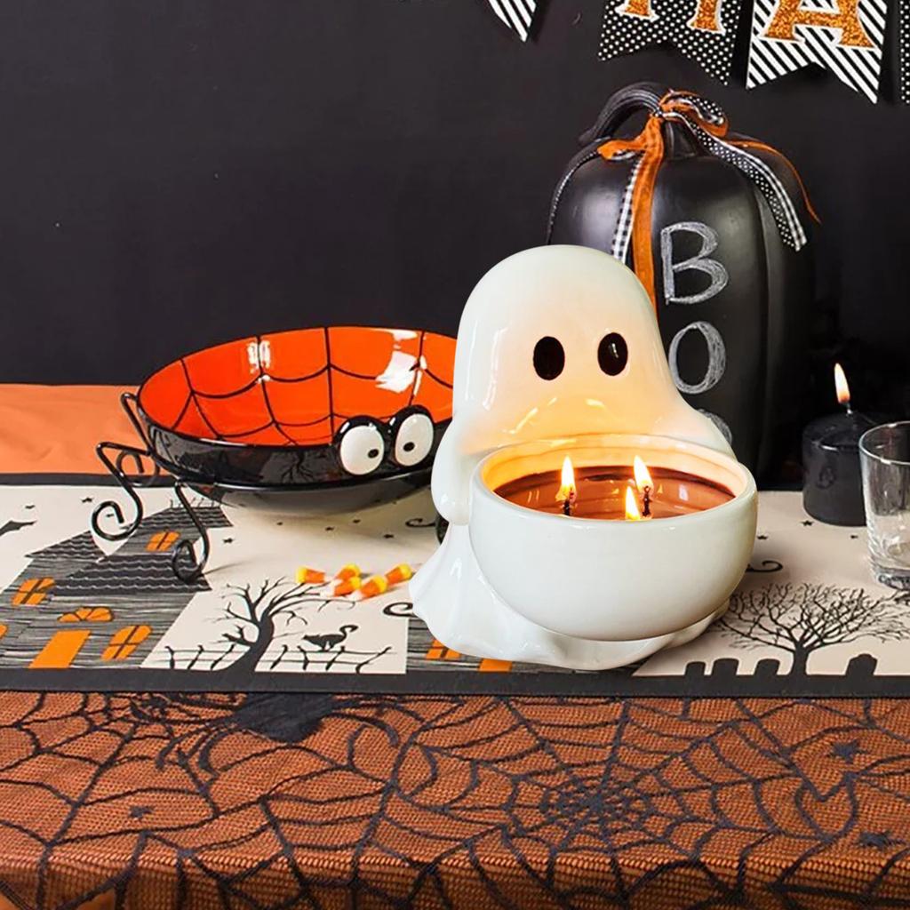 Halloween Candlestick Halloween Candlestick Halloween Ornaments (with A Candle)