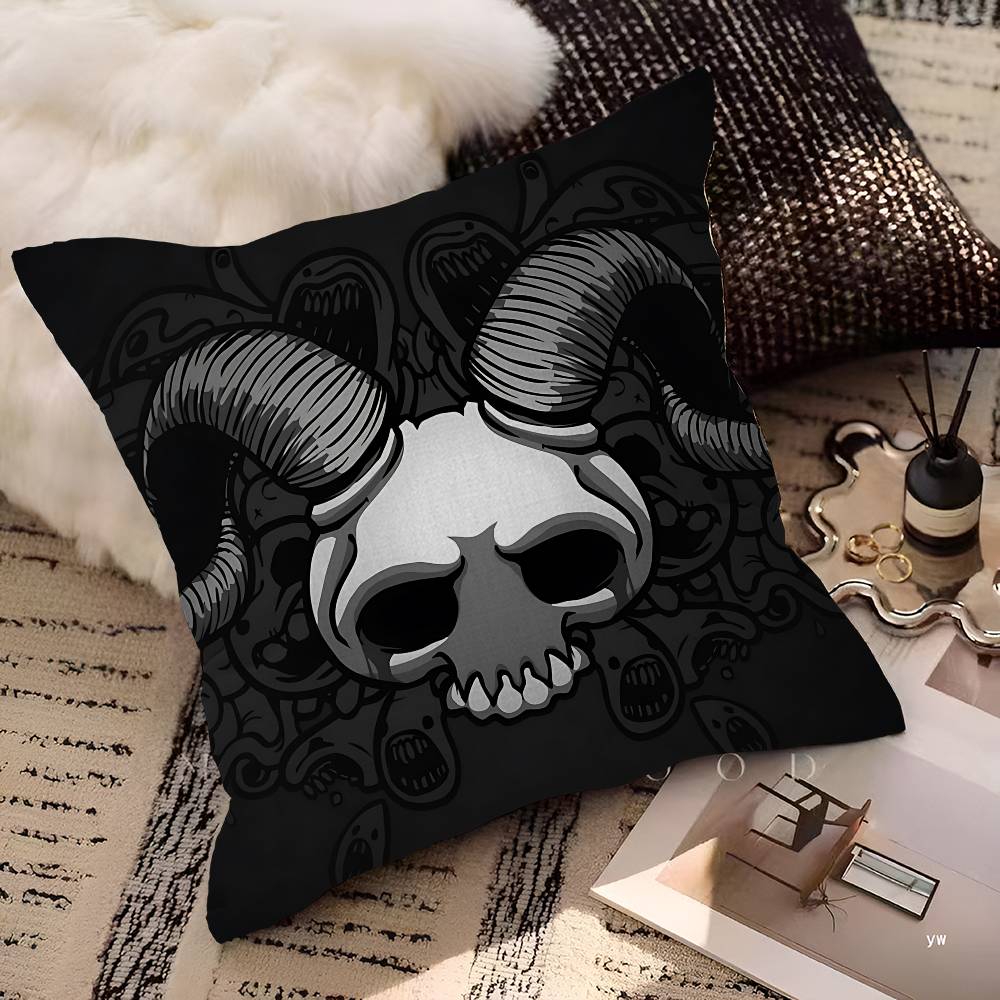 The Binding Of Isaac Cushion Cover Inches Farmhouse Decor Home Throw Pillow Covers For Couch Decorations