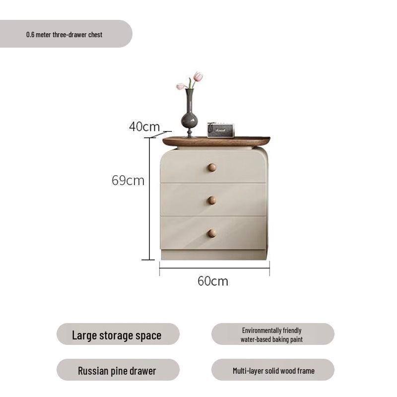 Retro Solid Wood Wall Storage Cabinet: Five-Drawer & Eight-Drawer Combo for Living Room