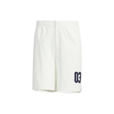 MS W Shorts Cotton Loose Sports Simple Casual Shorts Men Shorts Han-Jade-White JN9478