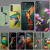 Hummingbird Phone Case for Samsung A54 A14 A24 A34 A17 A37 A57 A55 A35 A25 A15 A13 A23 A33 A53 A07 A05S A04S A03 A73 Galaxy Note