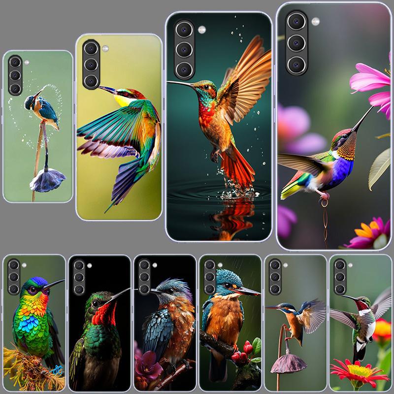 Hummingbird Phone Case for Samsung A54 A14 A24 A34 A17 A37 A57 A55 A35 A25 A15 A13 A23 A33 A53 A07 A05S A04S A03 A73 Galaxy Note