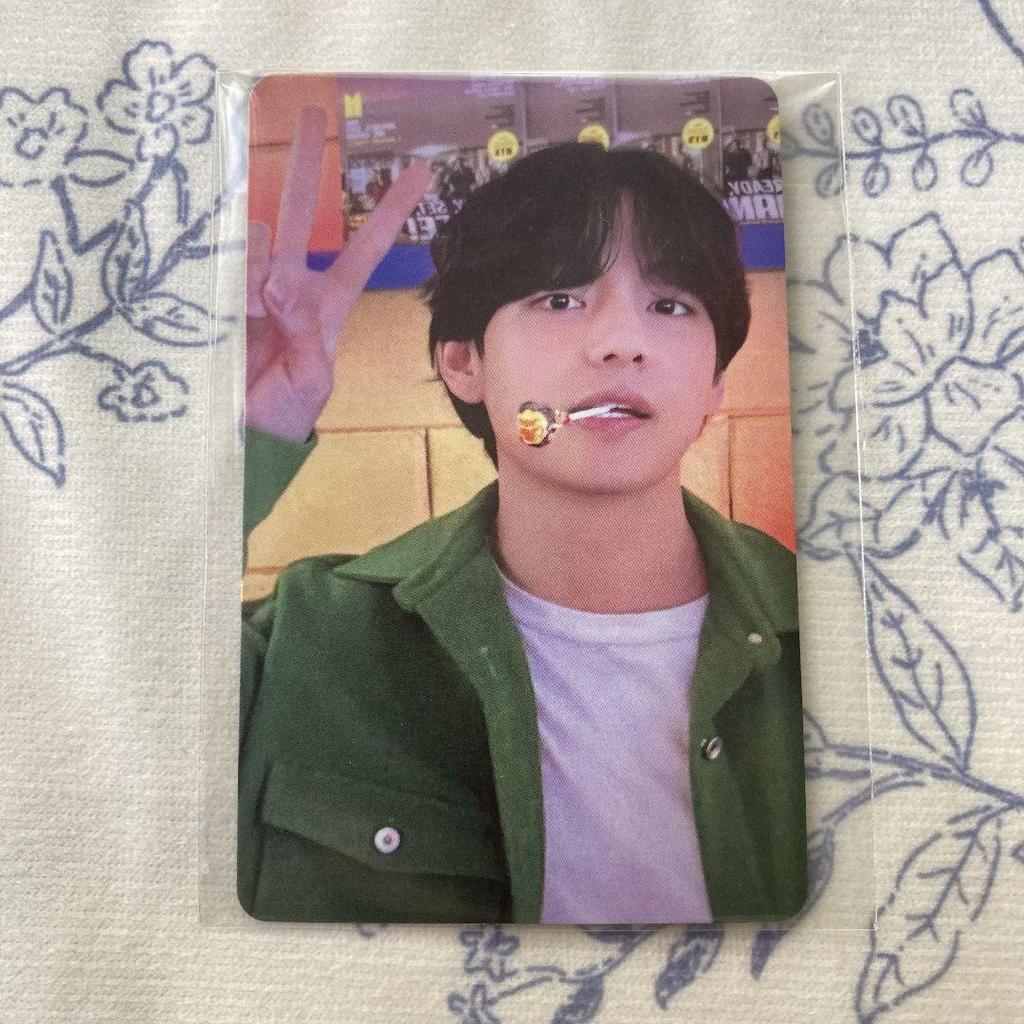 [USED] BTS PERMISSION TO DANCE Taehyung live trading card