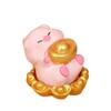 Chinese Style Blessing Pig Statue Fortune New Year Pig Figurine Lucky Pig Figurine  Party Supplies
