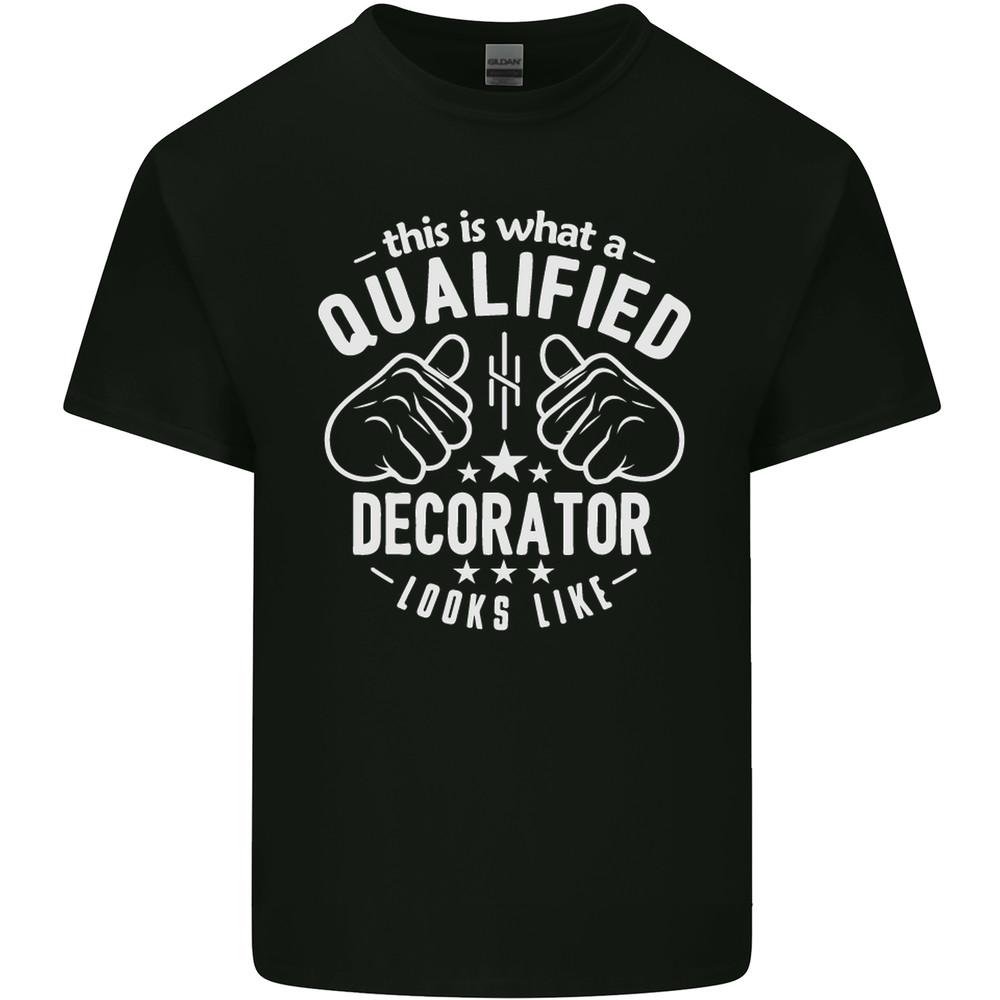 A Qualified Decorator Looks Like Mens Light Cotton T-Shirt