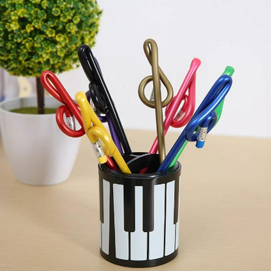 Lápis Musical em Forma de Piano Clave de Sol para Crianças