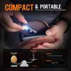 TUNENGE S15Pro Keychain 750 High Lumens EDC Pocket Flashlight with USB C Rechargeable Mini Flashlight with Perfect for and Repairs Flashlight, Clip,