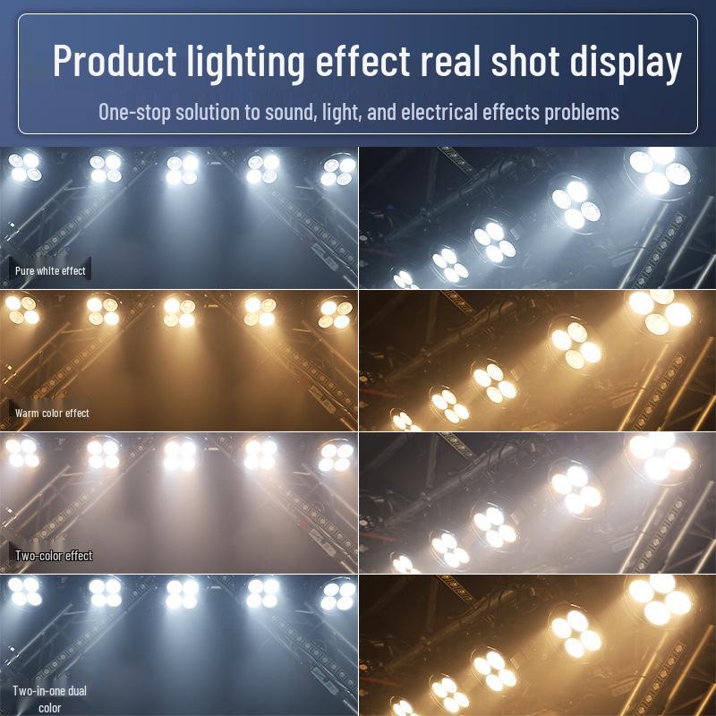 200W Quad-Eye Face Light for Indoor Wedding & Stage Performance