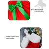 Soft Dog Winter Clothes Breathable Cats Christmas Dress Pet Outfit Santa Claus Dog Skirt  Xmas