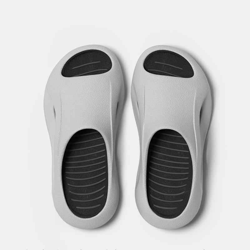 New Men's Summer Non-slip EVA Thick Bottom Shock Absorption Couple's Home Slippers Open Toe Shoes Beach Slippers