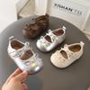 Girls' Korean Princess Shoes - 2026 Spring Bow Loafers, Stylish Non-Slip Single Shoes