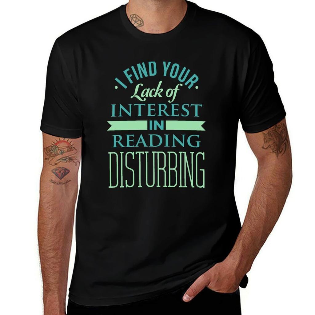 Reading Tshirt TShirt T Shirts for Man Graphic Tees T Shirt for Man 100 Percent Cotton TShirt