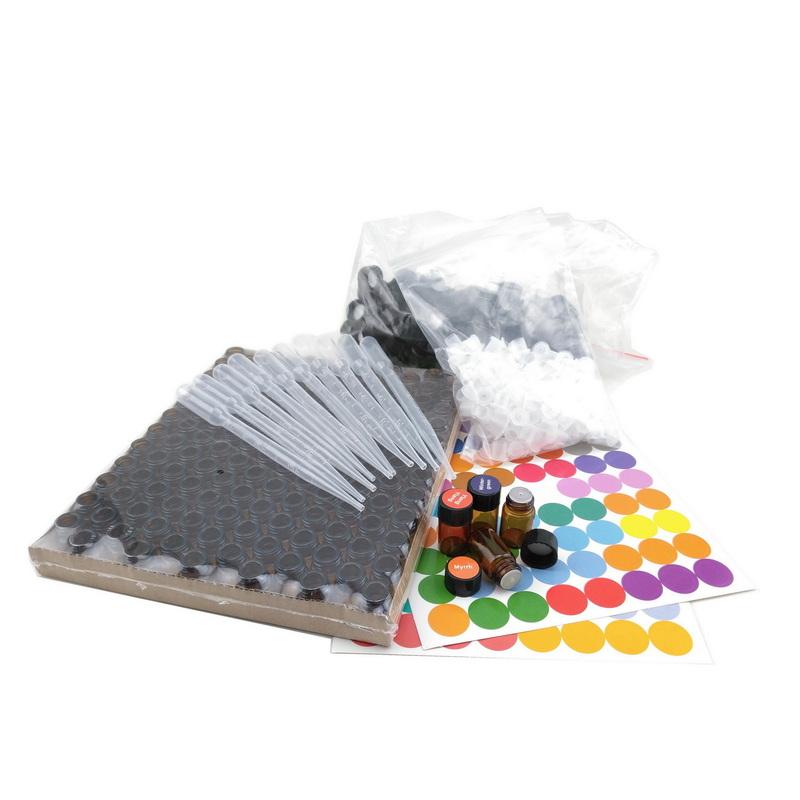 

144 шт. 1 мл 2 мл флаконы с эфирными маслами, все флаконы для проб из янтарного стекла с крышкой-переходником Young Living doTERRA Label 2ml