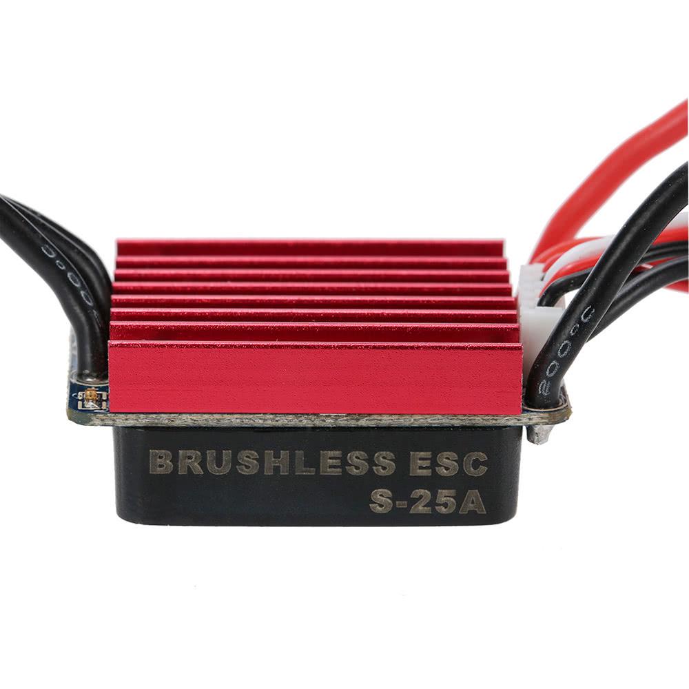 GoolRC S2435 4800KV Brushless Motor & 25A ESC Combo For 1/16 1/18 RC Cars & Trucks