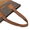 Vintage Canvas Shoulder Bag Women's Portable Tote Bag Tongle Large Capacity Shopping Bag