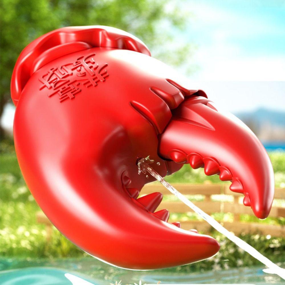 Handheld Water Soaker Toys Crab Claw Shape Water-Sprinkling Toy  Kids Beach Games
