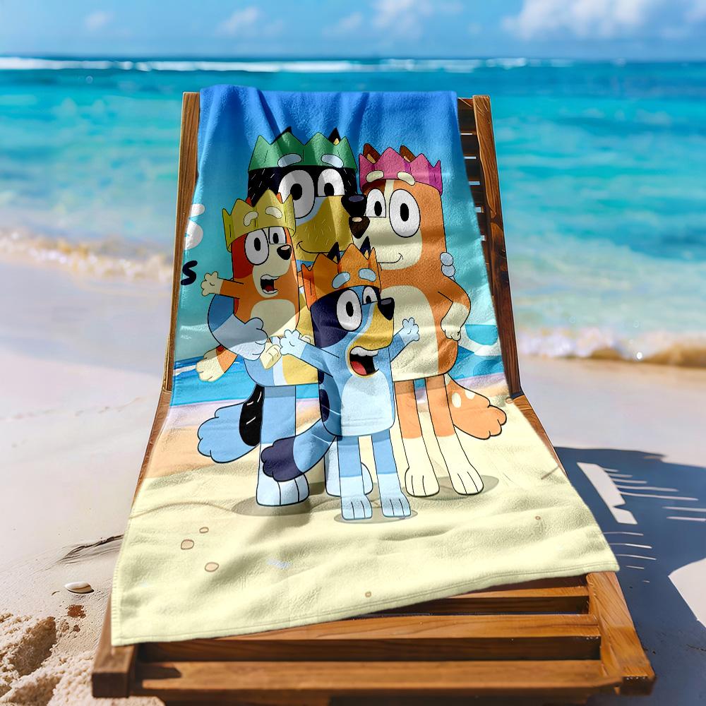 Bruy Beach Towel High Absorbency & Quick-Dry Comfortable Lightweight Perfect for Traveling Yoga Camping and Swimming