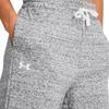 Under Armour Casual Breathable Lace-Up Mid-Rise Knitted Sports Pants Women Bottoms Gray 1382774-011