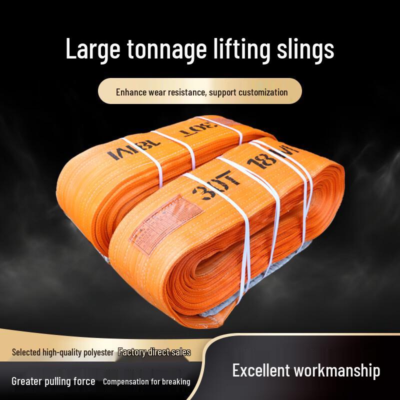 Li Hu Wang Heavy Duty Polyester Flat Lifting Sling