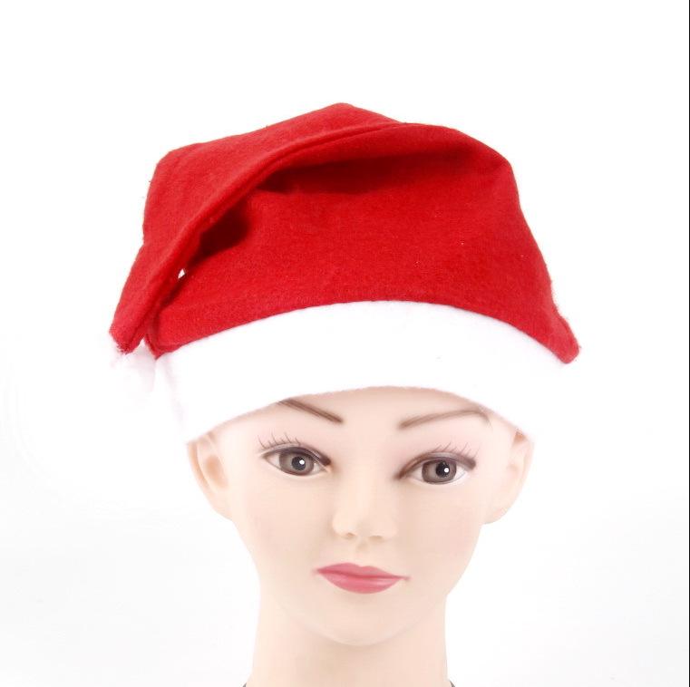 Christmas Tree Plain Non-Woven Hat for Adults & Children - Festive Holiday Party Decoration