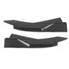 Heckspoiler Stoßstangenlippe Diffusor Splitter Canard Schutz Carbonfaser-Stil Seitenschweller Universal Bodykit für Autos