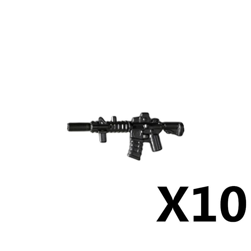 MOC Military Building Blocks Accessories Weapons Guns Special Forces Soldiers AKM Rocket Launchers Night Vision Toys Gifts X036