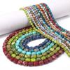 Irregular Emperor Stone Scattered Pearls Exquisite Square Spacer Beads  Jewelry Accessories