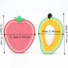 4pcs Fruit Shape Kitchen Cleaning Tool Thickened Dish Wash Sponge Soft Scouring Pad  Home