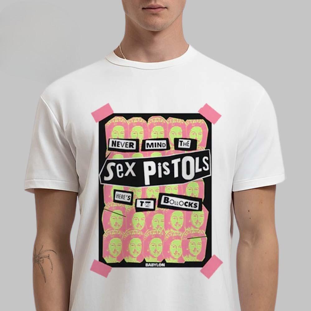 Hot Sex Pistols Featuring Frank Carter Do Never Mind The Bollocks 2025 Tour World Tour Dates List Two Sides Unisex T-Shirt