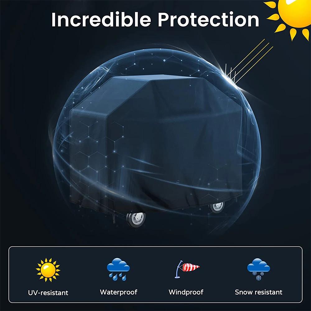 Plynový gril na BBQ Vodotěsný kryt na BBQ Venkovní Odolný proti povětrnostním vlivům Odolný proti vyblednutí Vylepšený materiál pro Char Broil a další