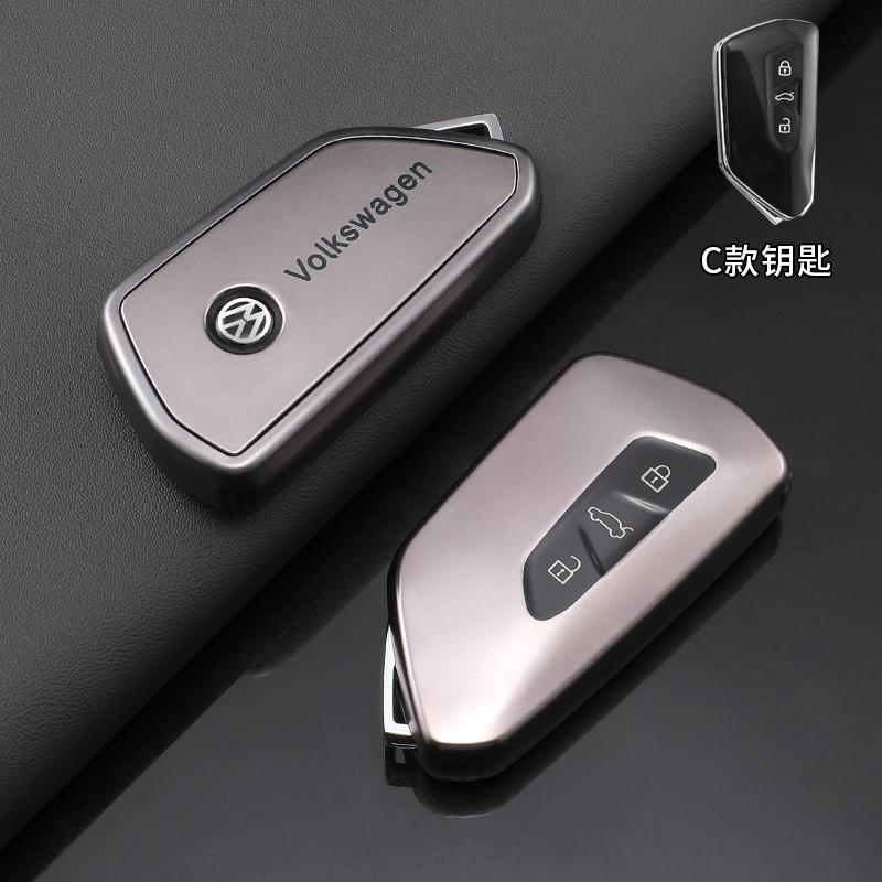 

Hot Fashion TPU Car Smart Remote Key Fob Case Cover Protector Shell Bag For VW Volkswagen Golf 8 MK8 2020 Keyless Keychain Acces