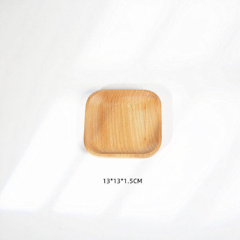 Jingbaodi Japanese Style Solid Wood Tray