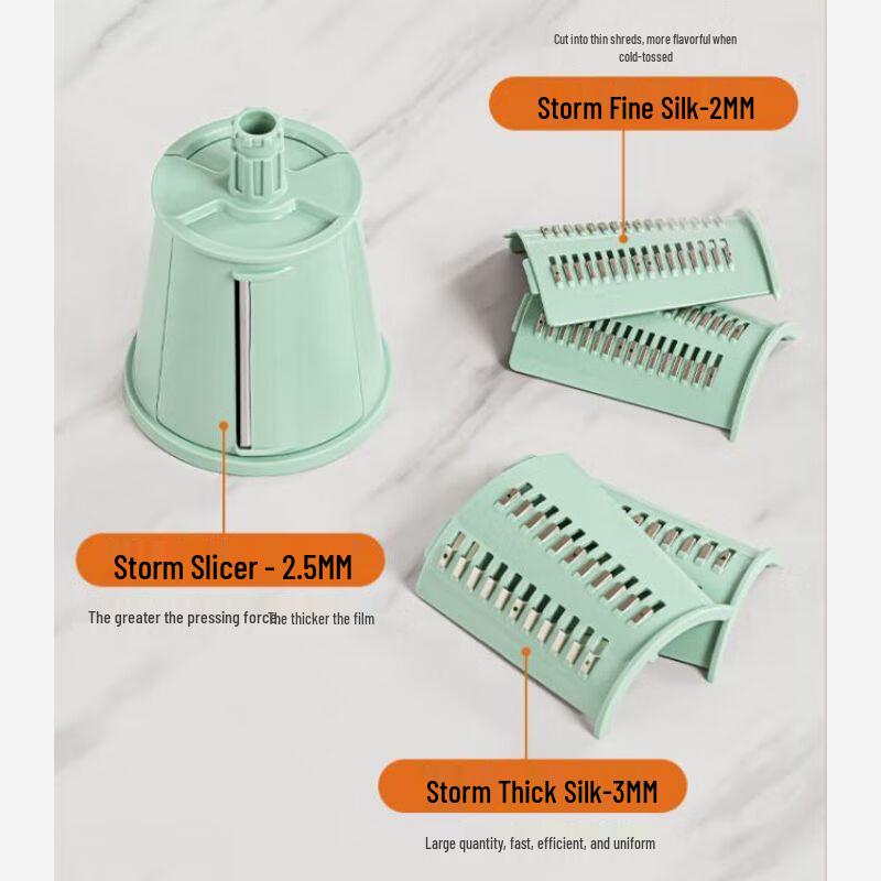 JINGRUIXIANG Rotary Drum Vegetable Slicer