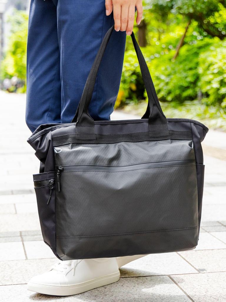 Universiteto krepšys nailoninis pirkinių krepšys JUODAS NEMOKAMAS [Beams Heart] Vyriškas