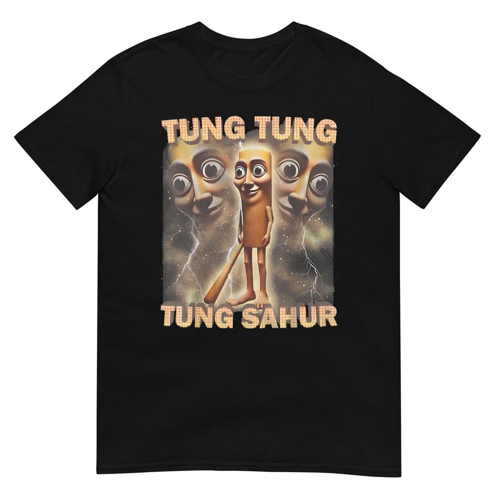 Tung Tung Tung Sahur Hemd, Lustiges Ramadan T-Shirt für die Sahur Zeit, Einzigartiges Islamisches Feiertagsgeschenk für Muslime