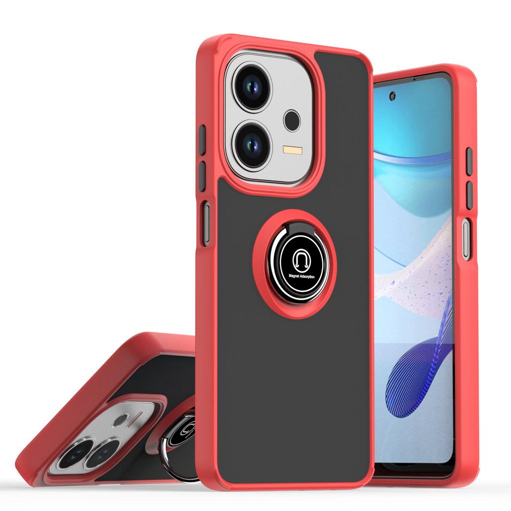 Hybrid Matte Kickstand Case For OPPO A40M A60 4G A79 A58 A78 A98 A18 A38 A3 Pro 5G Cover With Magnetic Shockproof Coque Fundas