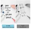 Transparent Sticky Notes: Writable, Adhesive, and Tearable Notepads Perfect for Students To Jot Down Notes and Highlight Key Points.