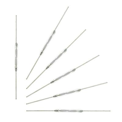 10pcs N/O Reed Switch Magnetic Switch 2 * 14mm Normally Open Magnetic Induction Switch Y213