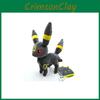 Premium Grey Pokemon Eevee Umbreon Soft Plush Toy Doll For Kids And Collectors
