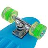 Four High Rebound PU Wheels Skateboarding Large Fish Boards Supply for Beginner Blue