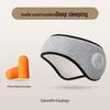 Adjustable Soundproof Sleep Mask with Earcups & Earplugs