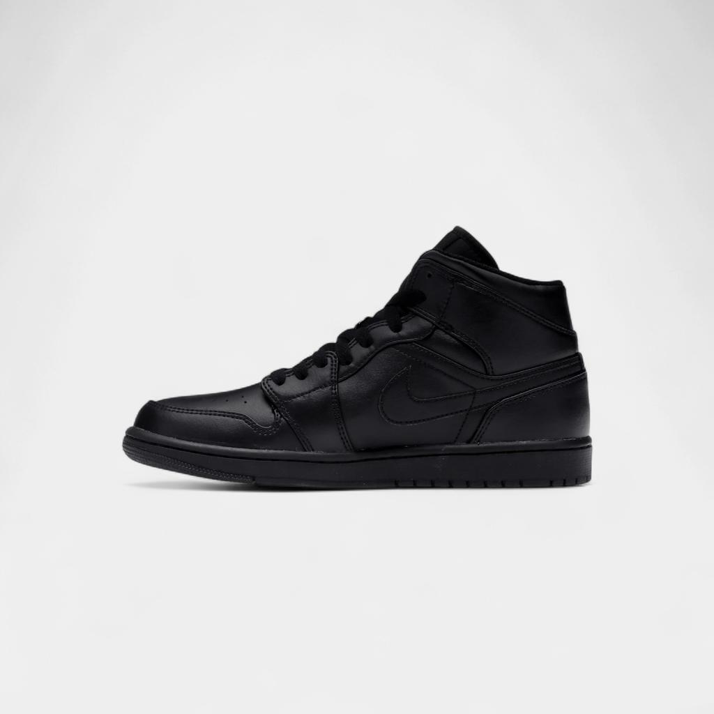 Jordan 1 Mid Triple Black