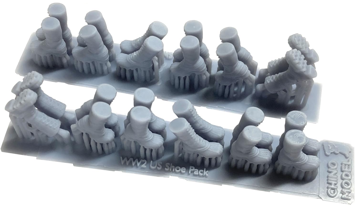 

Chino Model Набор обуви США времен Второй мировой войны Пластиковые детали для сборной модели 1/35 CM-184 (люди)